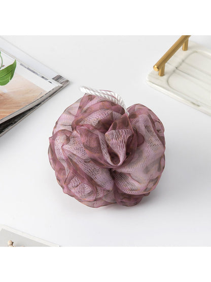 Papo - Soft Leopard Print Bath Pouf