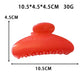 Side view of Beau half round hair clip highlighting clasp mechanism