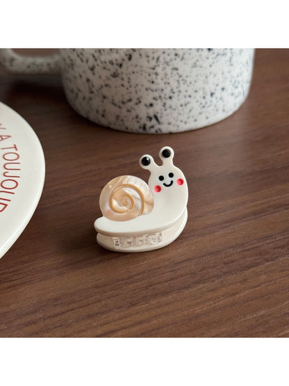 Beau - Cute Snail Shape Acetate Claw Hair Clip