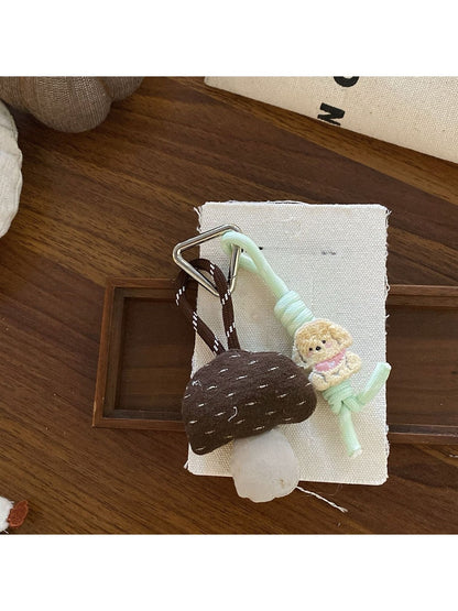 Keypus - Green Lanyard Doll Keychain