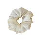 Gifty - Embroidered Floral Mesh Polyester Scrunchie