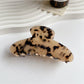 Beau - Retro Half Moon Shaped Hair Claw Clip