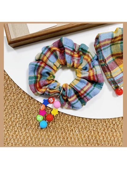 Gifty - Sweet Colorful Plaid Candy Hair Ties