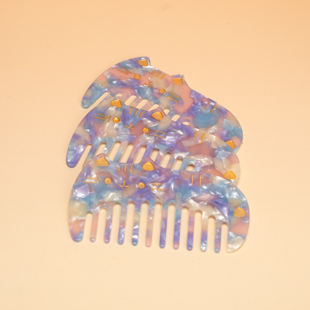 Camerow - Portable Cat Shape Cute Styling Comb