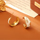 Earedge - Modern C-Hoop Earrings