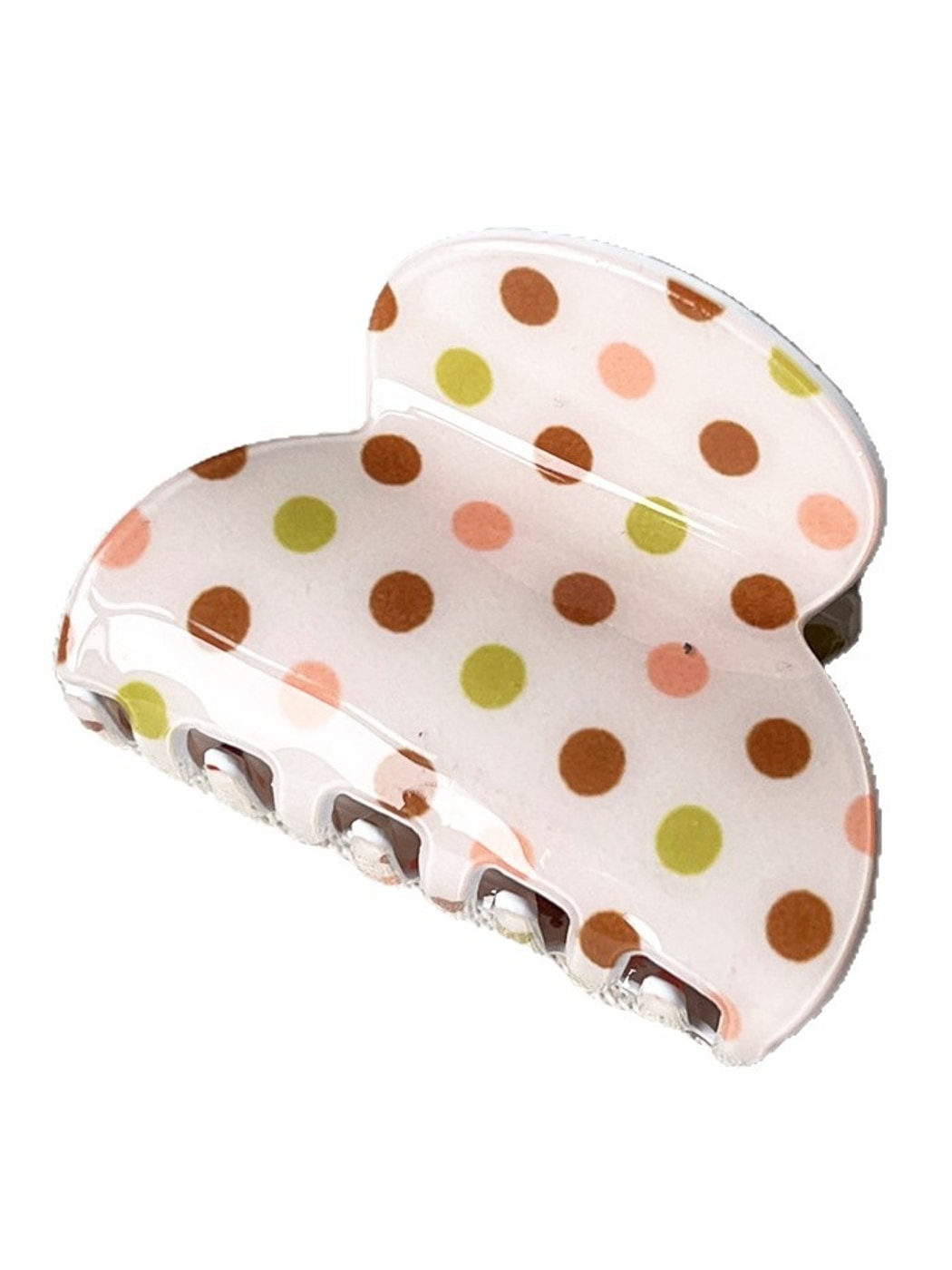 Beau - Modern Candy Polka Dot Claw Clip