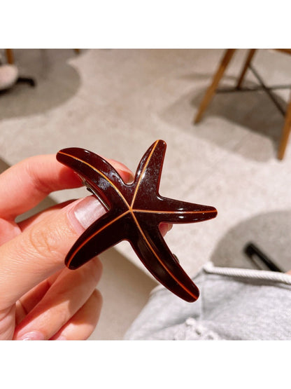 Beau - Cute Starfish Design Hair Clip