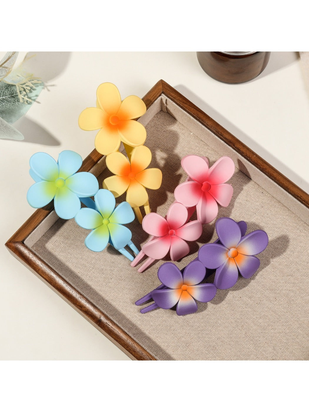 Beau - Colorful Flower Hair Clip