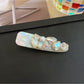 Beau - Geometric Flower Small Hair Clip