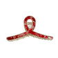 Beau - Wave Pattern Acetate Fiber Claw Clip