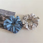 Gifty - Colorful Knitted Striped Scrunchie