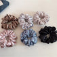 Gifty - Elegant Satin Rhinestone Scrunchies