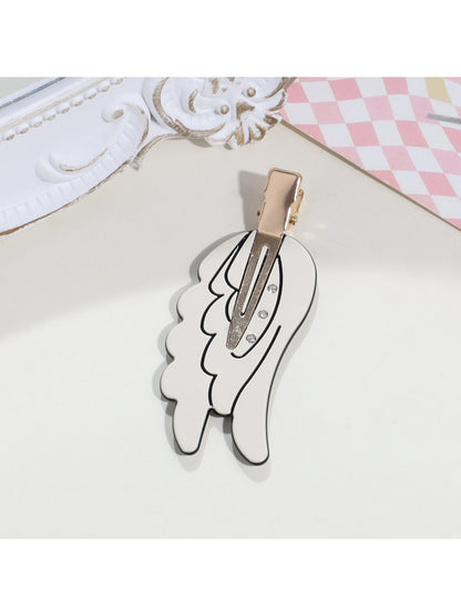 Beau - Angel Wing Side Bangs Plastic Hair Clip