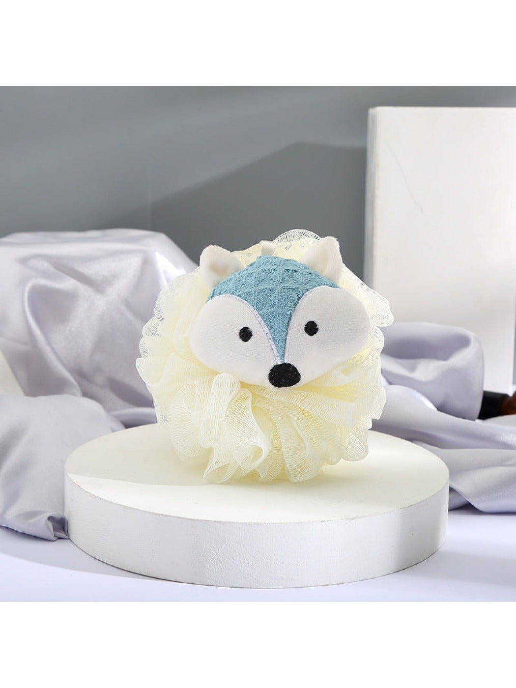Papo - Large Cute Fox Shaped Bath Sponge