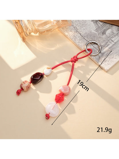 Keypus - Vintage Beaded Charm Keychain