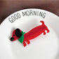 Beau - Cute Acetate Dachshund Hair Clip