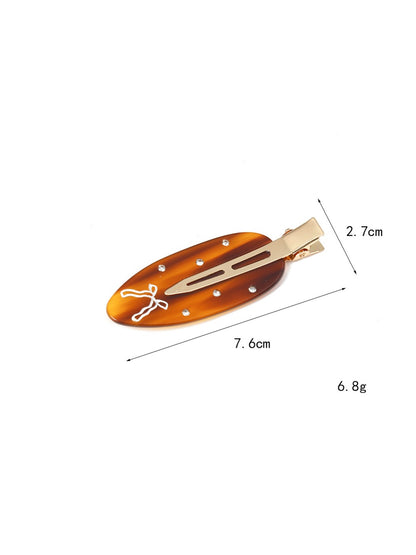 Beau - Leaf-Shaped Bangs Hair Clip