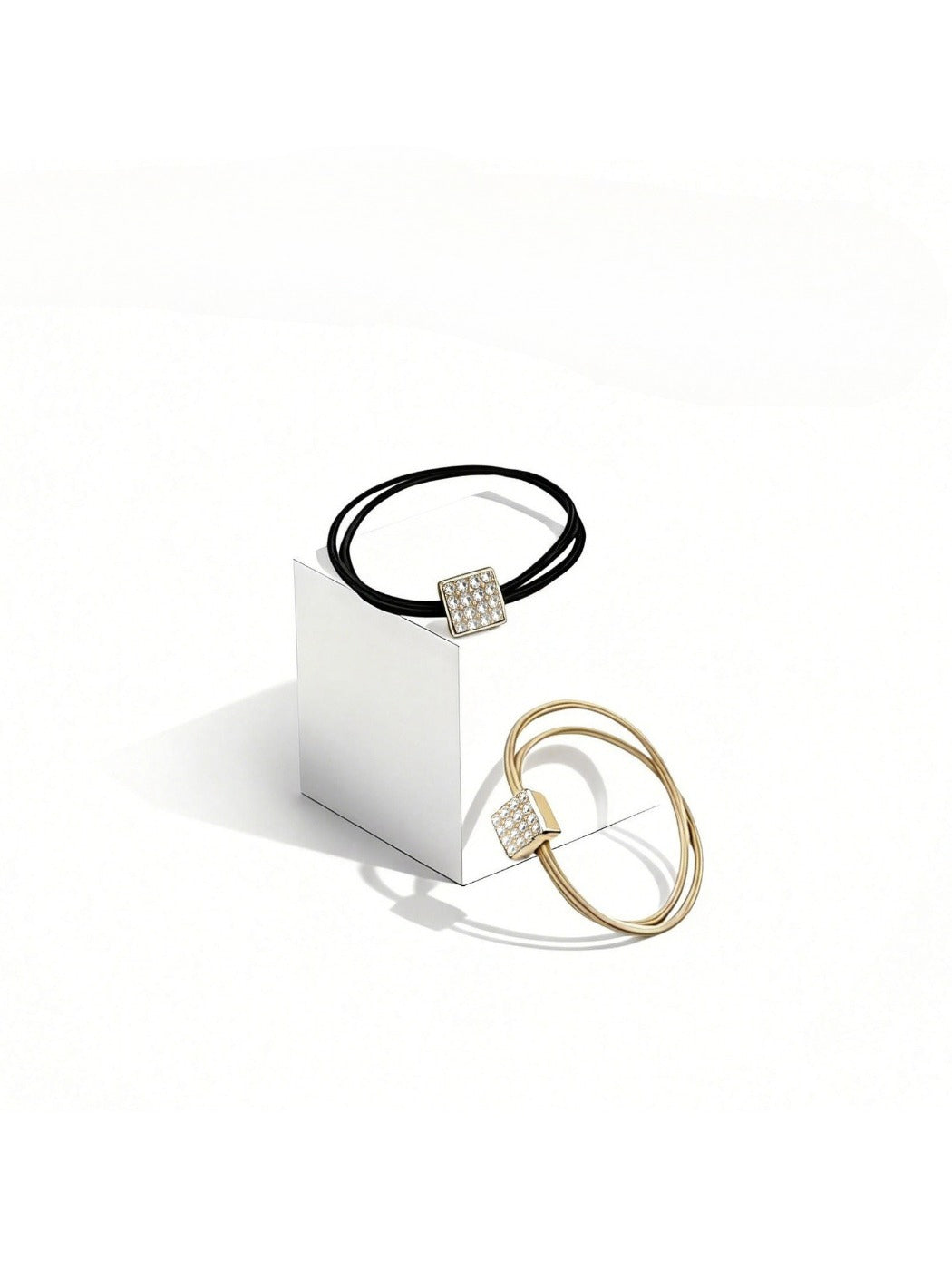 Gifty - Square-Shaped Double-Layered Hair Tie