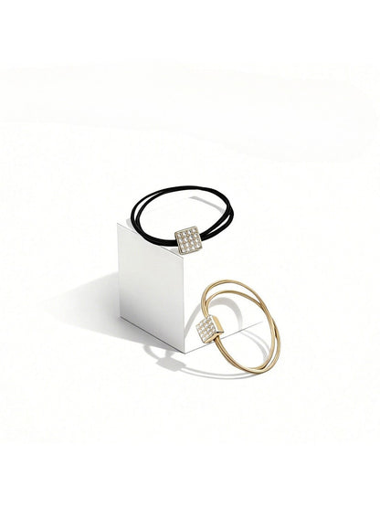 Gifty - Square-Shaped Double-Layered Hair Tie