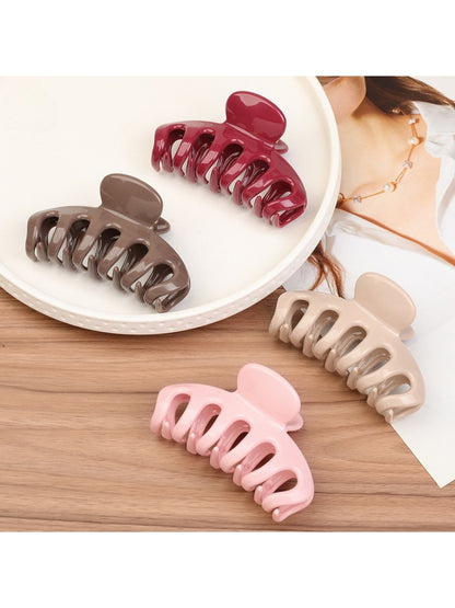 Beau - Elegant Pumpkin Shaped Hair Claw Clip