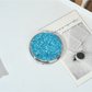 Mirroray - Portable Sequin-Look Round Compact Mirror