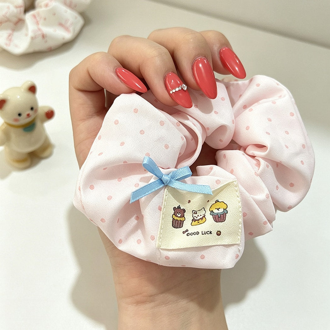 Gifty - Cute Printed Everyday Ponytail Scrunchie
