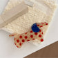 Beau - Cute Polka Dot Puppy Shaped Claw Clip