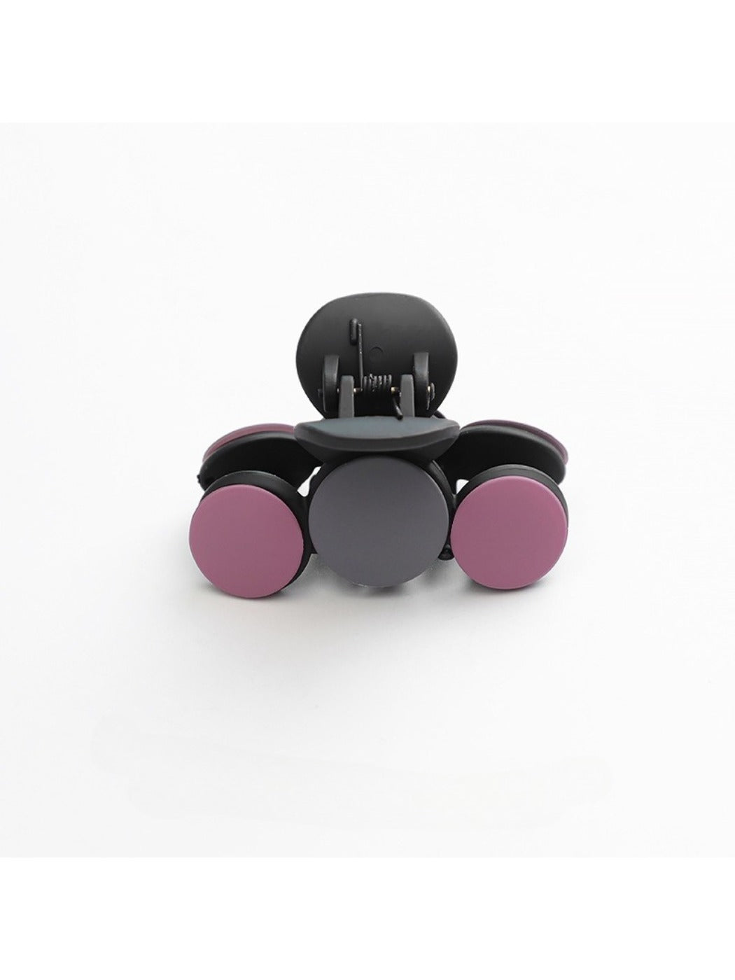 Top view of Beau hair clip showing smooth surface and clasp details