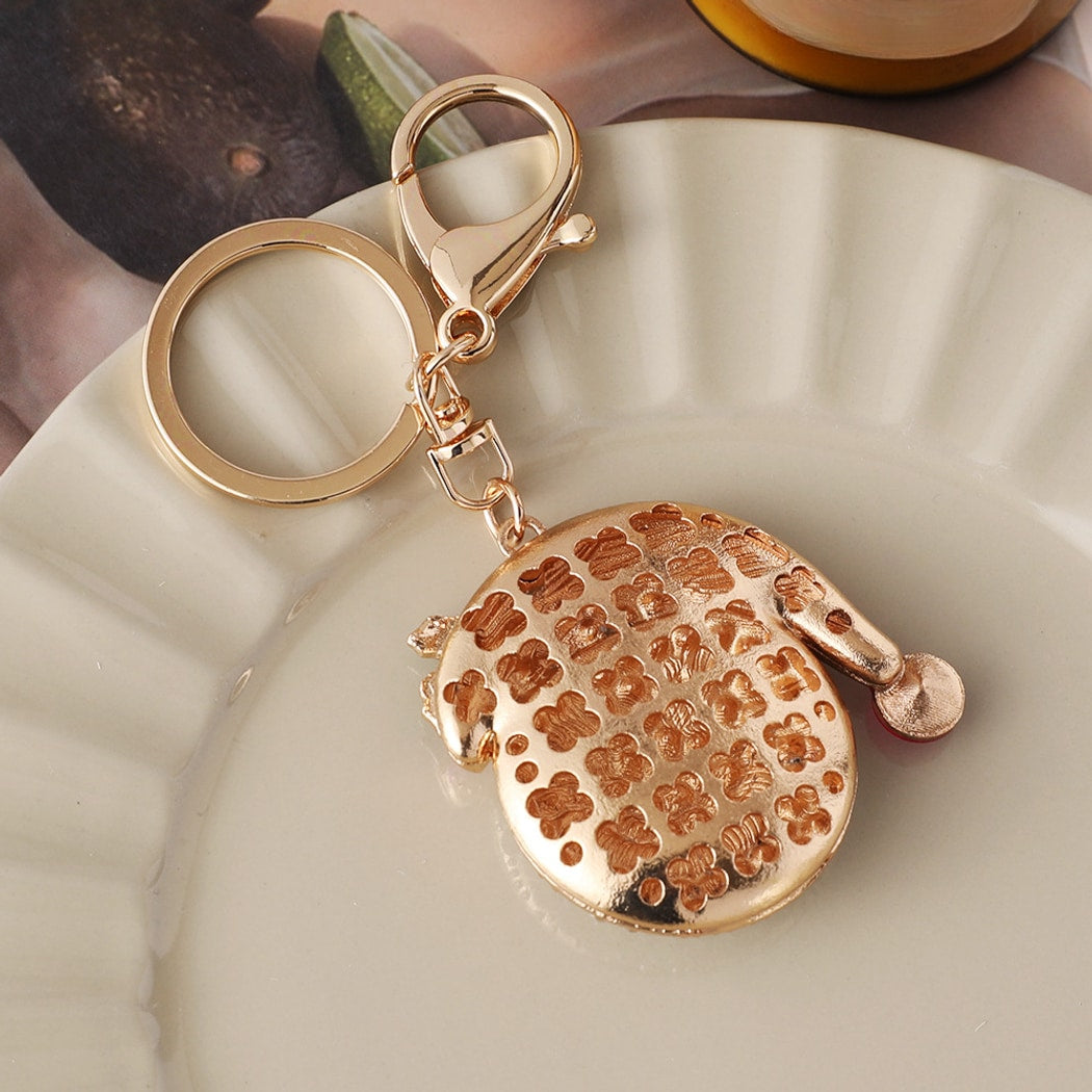 Keypus - Smiling Hat Snowman Christmas Keychain