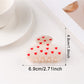 Beau - Minimalist Heart Pattern Hair Claw Clip
