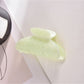 Beau - Macaron Ripple Half Moon Claw Clip