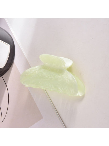 Beau - Macaron Ripple Half Moon Claw Clip