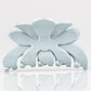 Beau - Minimalist Solid Color Flower Shaped Claw Clip