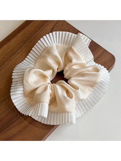 Gifty - Elegant Pleated Scrunchies High Elasticity Hair Ties