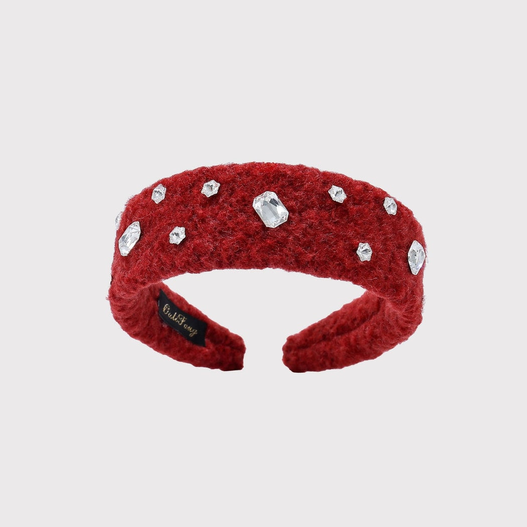 Gifty - Modern Plush Geometric Detail Headband