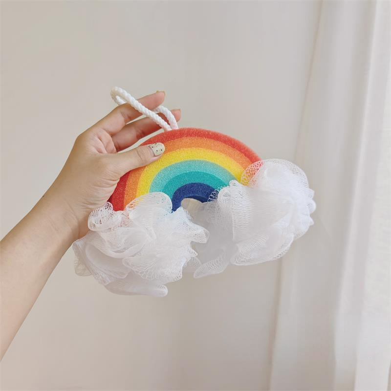 PAPO - Rainbow Bath Pouf