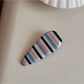 Beau - Colorful Stripe Pattern Acrylic Claw Clip