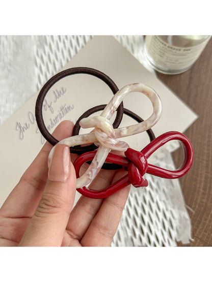 Gifty - Chic Acetate Bow Hair Ring