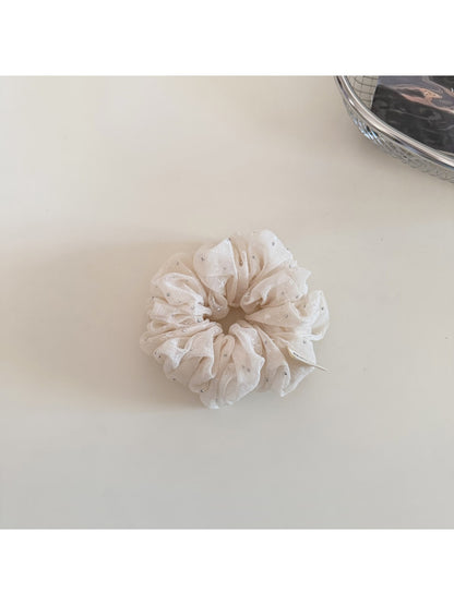 Gifty - Sparkly Embellished Polyester Scrunchie