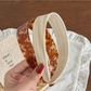 Gifty - Acetate Wide Geometric French Style Headband
