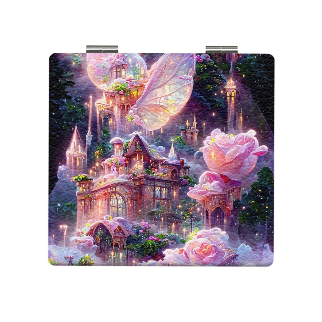 Mirroray - Fantasy Castle Compact Folding Makeup Mirror