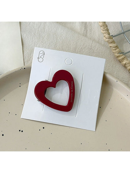 Beau - Valentine's Day Heart Shaped Hair Clip