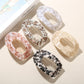 Beau - Flat Curved Oval Acetate Hair Clip