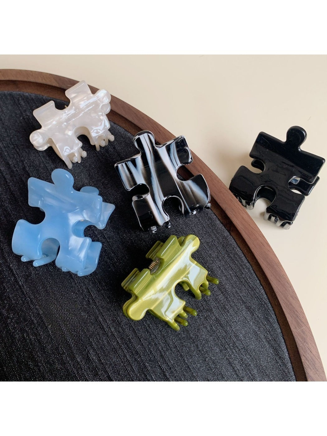 Beau - Patchwork-Shaped Hair Clip