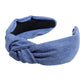 Gifty - Retro Style Wide Front Knot Headband