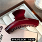 Beau vintage minimalist claw clip in a flat lay with soft shadows