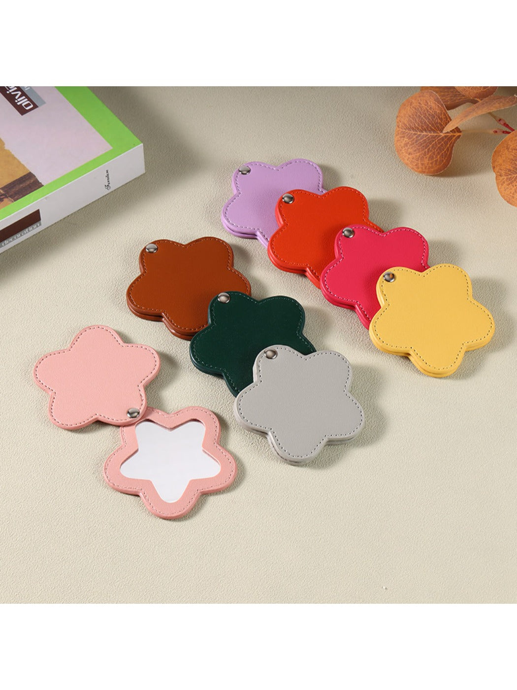 Mirroray - Folding Star Mirror Portable Cosmetic Mirror