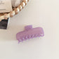 Beau - Glossy Square PC Alloy Hair Claw Clip