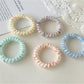 Gifty - Floral Print Telephone Hair Ring