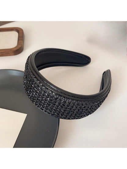 Gifty - Plaid Wide-Banded Headband